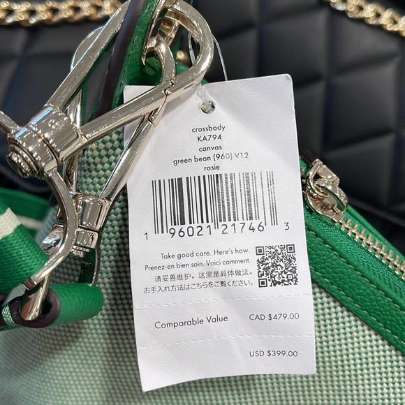 Kate Spade KA794 Kate Spade Rosie Crossbody 
Color: Green Bean - Picture 9 of 16